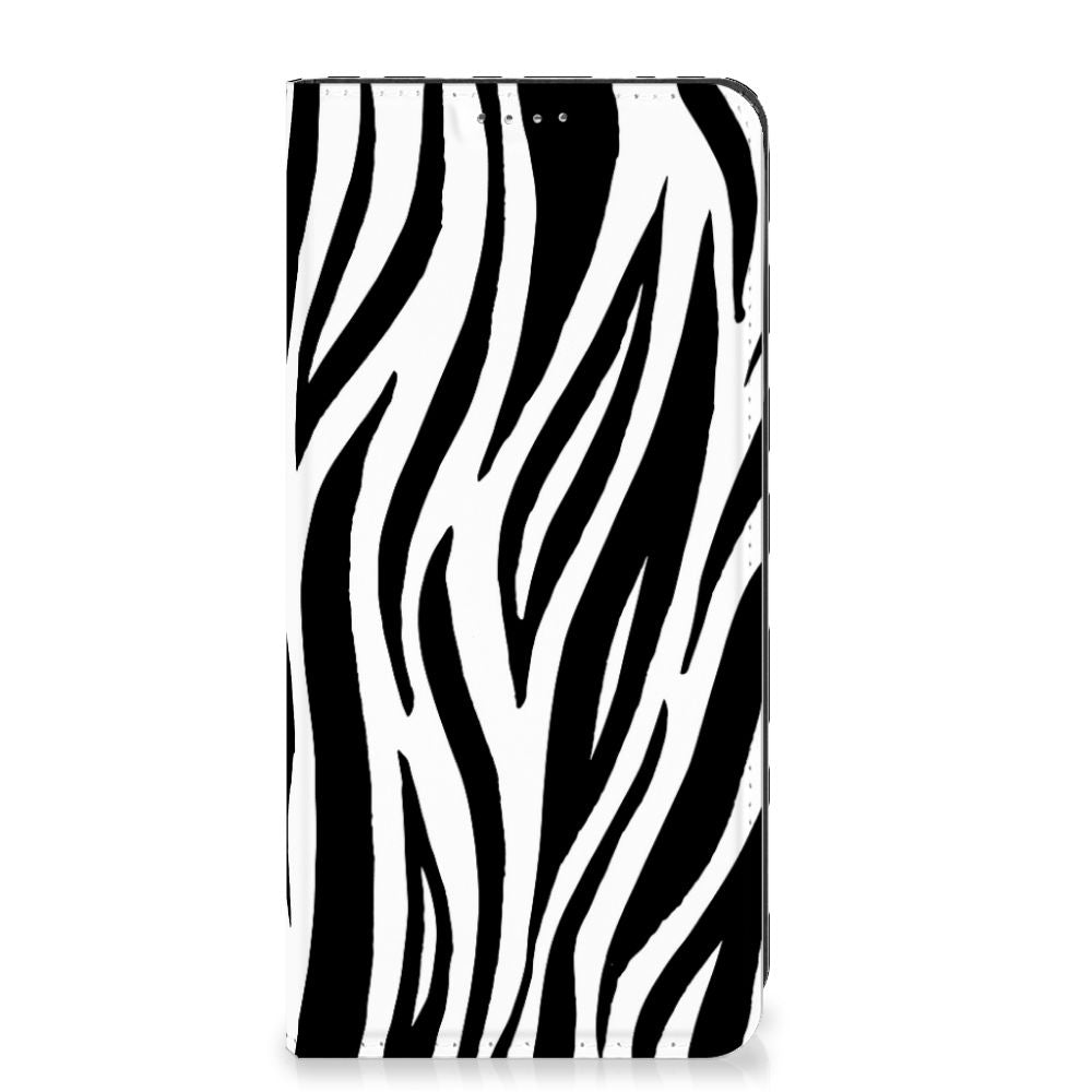Google Pixel 8 Hoesje maken Zebra met zwart en witte zebra strepen voor stijl, bescherming en gebruiksgemak 🦓.