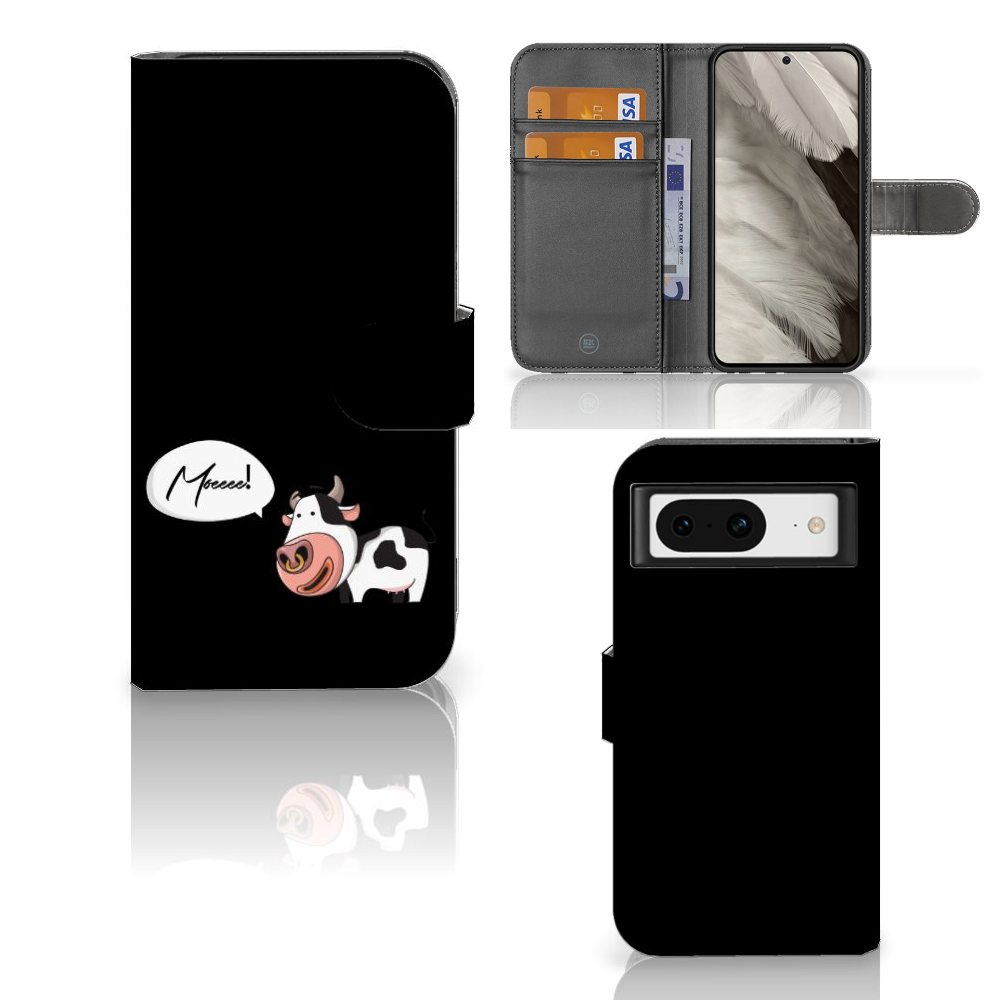Google Pixel 8 Leuk Hoesje Cow