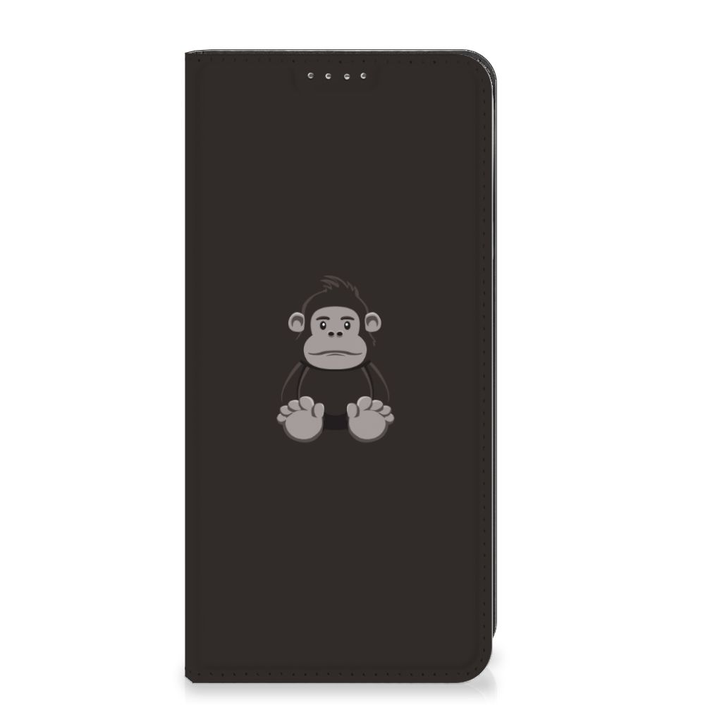 Google Pixel 8 Magnet Case Gorilla design gorilla voorkant