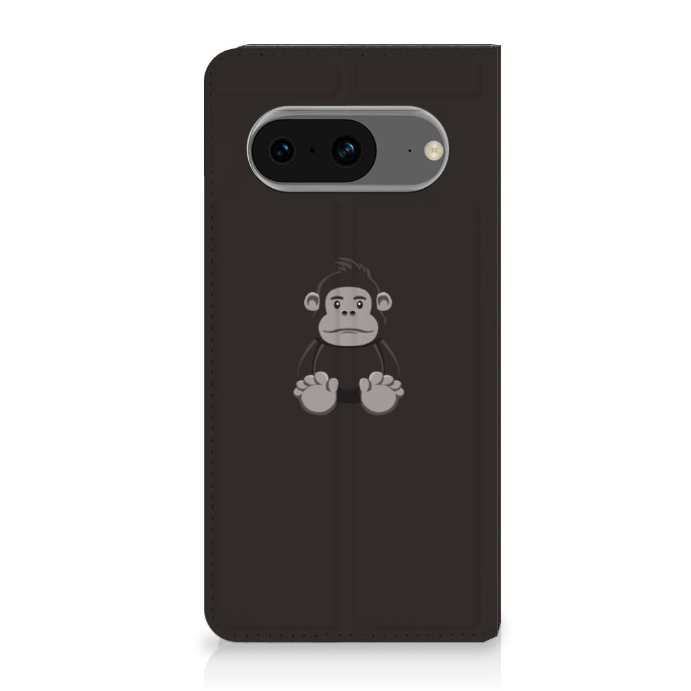 Google Pixel 8 Magnet Case Gorilla voorzijde gorilla design