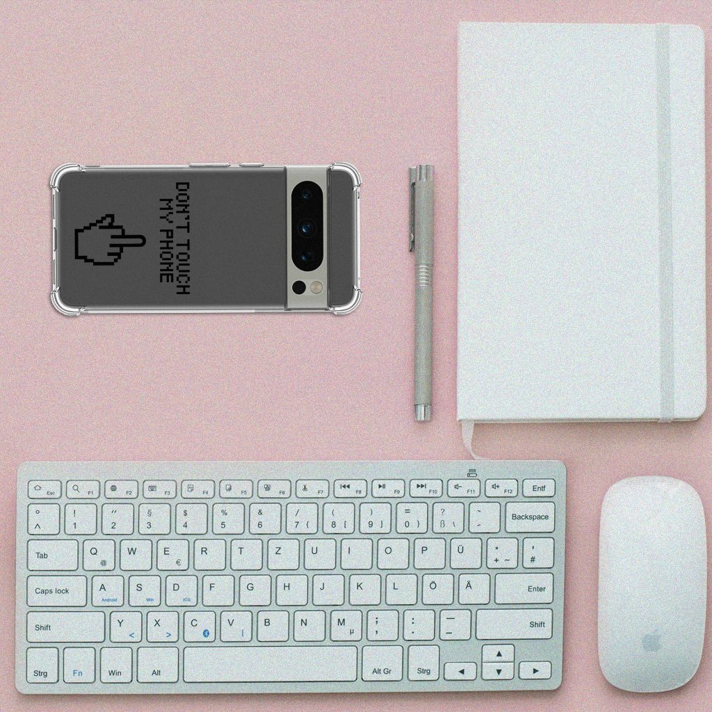 Google Pixel 8 Pro Anti Shock Case Finger Don't Touch My Phone B2C Telecom