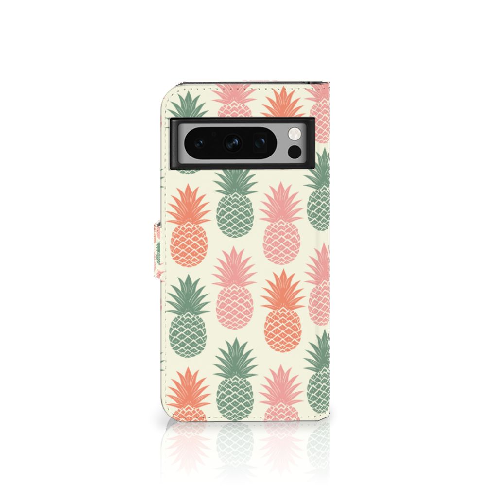 Google Pixel 8 Pro Book Cover Ananas bookcover ananas voorkant