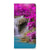 Google Pixel 8 Pro Book Cover Waterval waterval paars blauw voorkant