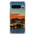 Google Pixel 8 Pro Case Anti-shock Olifanten telefoonhoesje olifanten landschap