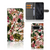 Google Pixel 8 Pro Hoesje Flowers hoesje bloemen design voorzijde achterzijde
