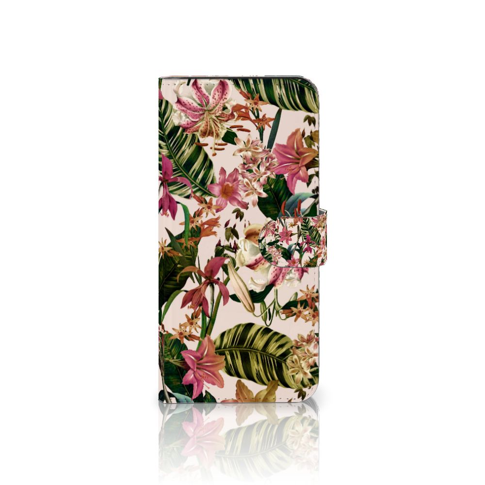 Google Pixel 8 Pro Hoesje Flowers telefoonhoesje bloemen ontwerp voorkant