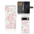 Google Pixel 8 Pro Hoesje Lovely Flowers design Lovely Flowers aanzicht voor en binnen