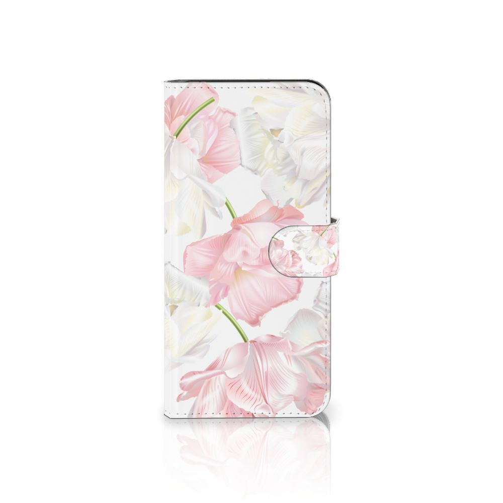Google Pixel 8 Pro Hoesje Lovely Flowers hoesje bloemen pastel elegant vooraanzicht