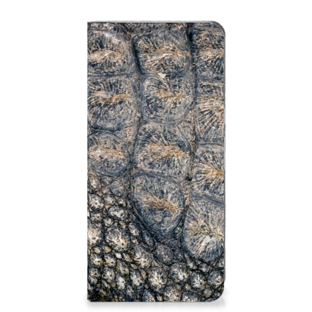 Google Pixel 8 Pro Hoesje maken Krokodillenprint krokodillenprint design voorkant