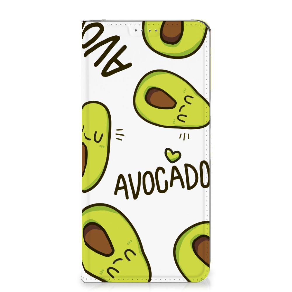 Google Pixel 8 Pro Magnet Case Avocado Singing ontwerp voorkant