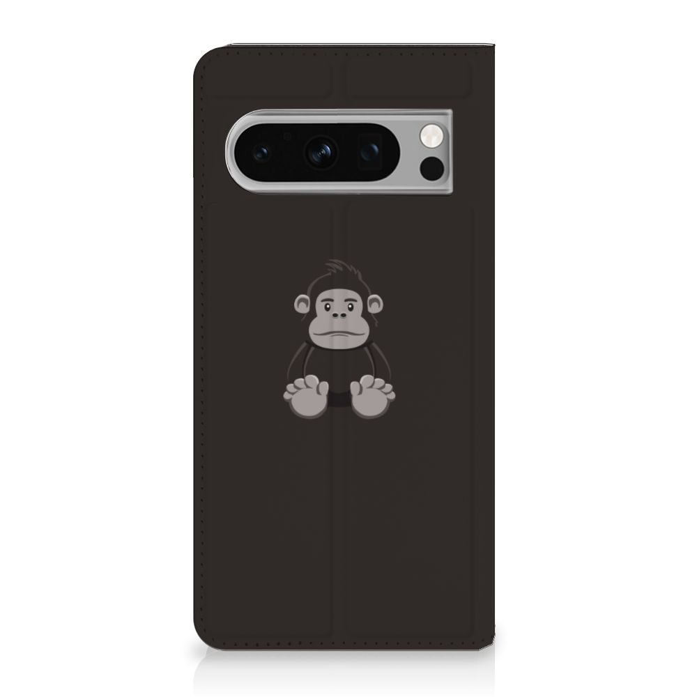 Google Pixel 8 Pro Magnet Case Gorilla voorkant gorilla ontwerp