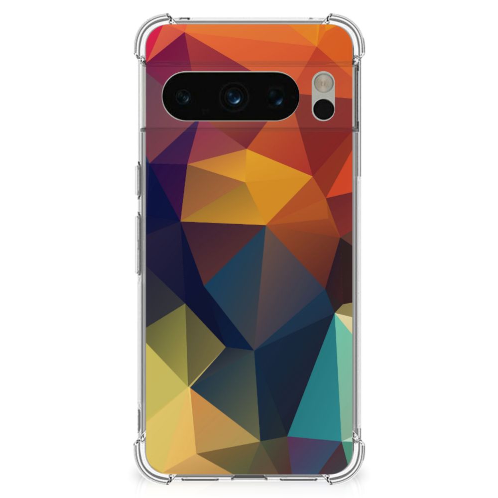Google Pixel 8 Pro Shockproof Case Polygon Color B2C Telecom