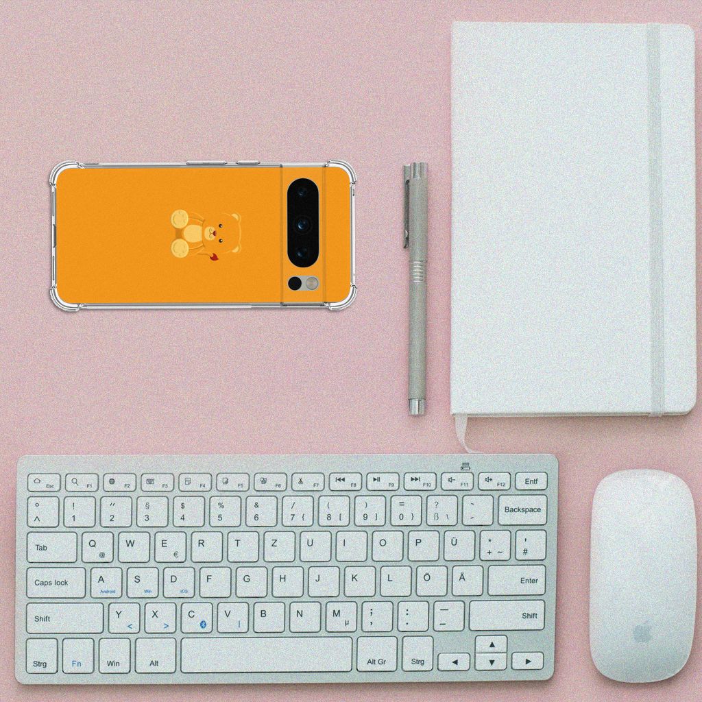 Google Pixel 8 Pro Stevig Bumper Hoesje Baby Beer B2C Telecom
