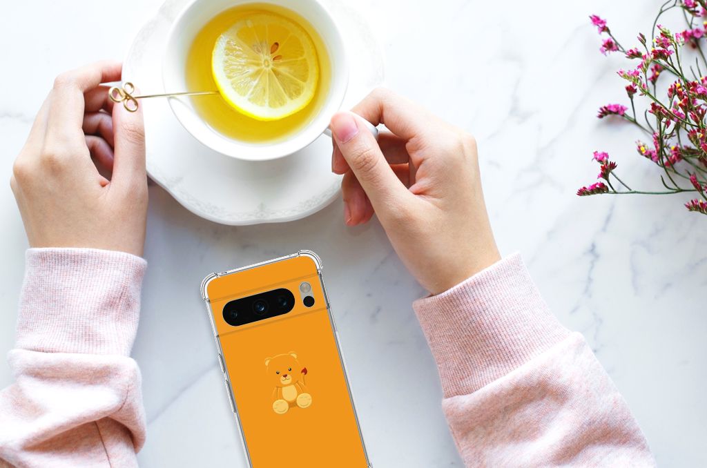 Google Pixel 8 Pro Stevig Bumper Hoesje Baby Beer B2C Telecom