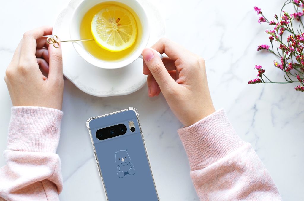 Google Pixel 8 Pro Stevig Bumper Hoesje Baby Rhino B2C Telecom