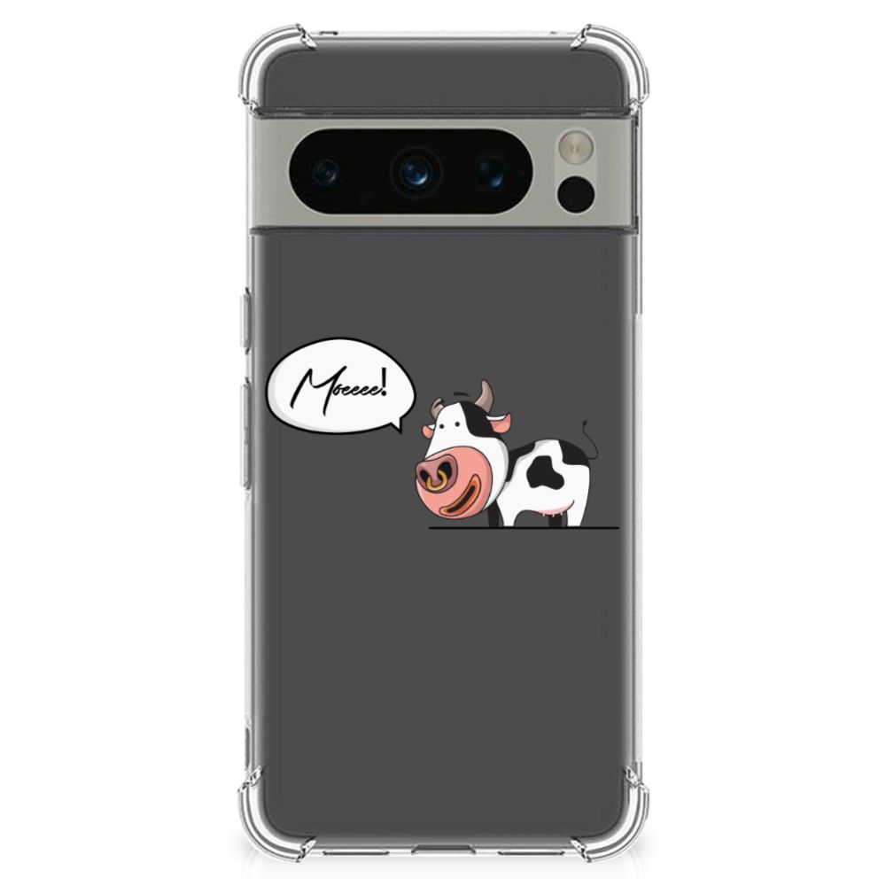 Google Pixel 8 Pro Stevig Bumper Hoesje Cow B2C Telecom