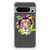 Google Pixel 8 Pro Stevig Bumper Hoesje Lion Color achterzijde ontwerp