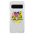 Google Pixel 8 Pro Telefoonhoesje met Naam Cat Color telefoonhoesje Cat Color voorkant