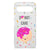 Google Pixel 8 Siliconen Case Donut Roze cartoon donut design voorkant