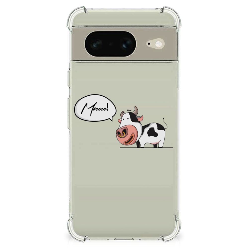 Google Pixel 8 Stevig Bumper Hoesje Cow B2C Telecom
