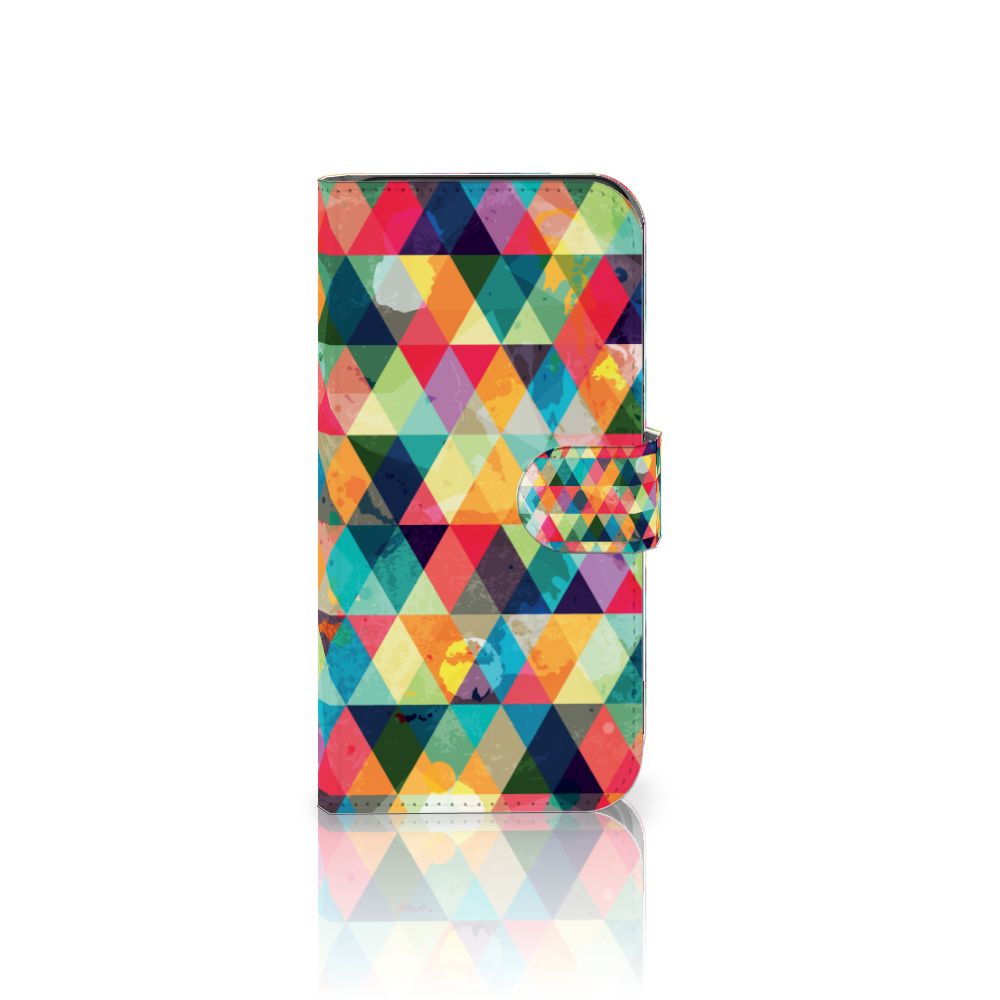 Google Pixel 8 Telefoon Hoesje Geruit in kleurrijk ruitjesdesign voor beschermende uitstraling 🎨.