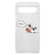 Google Pixel 8 Telefoonhoesje met Naam Cow ontwerp koe transparant