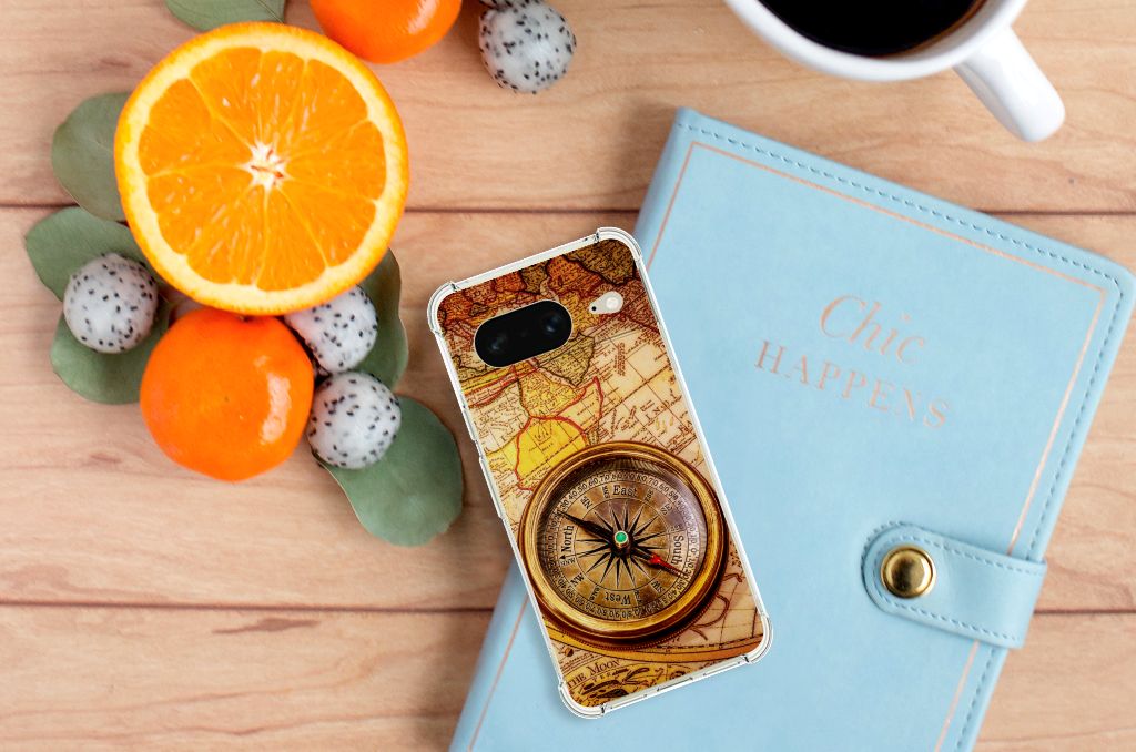 Google Pixel 8 Telefoonhoesje met valbescherming Kompas B2C Telecom