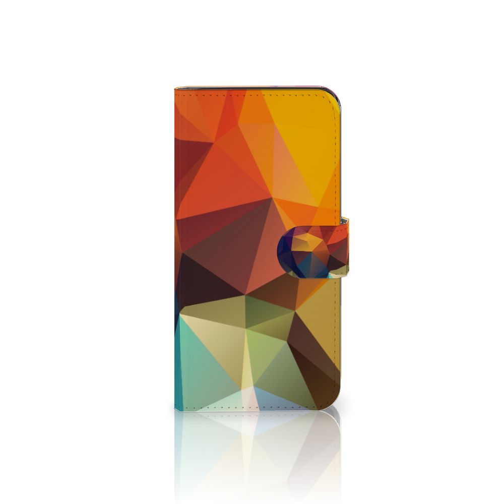 Google Pixel 8A Book Case Polygon Color boekcase asymmetrisch design kleurrijk aanzicht
