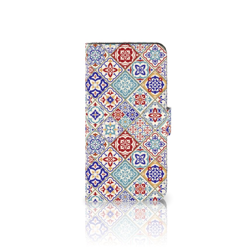 Google Pixel 8A Bookcase Tiles Color boekcase tegels kleurenschema vooraanzicht
