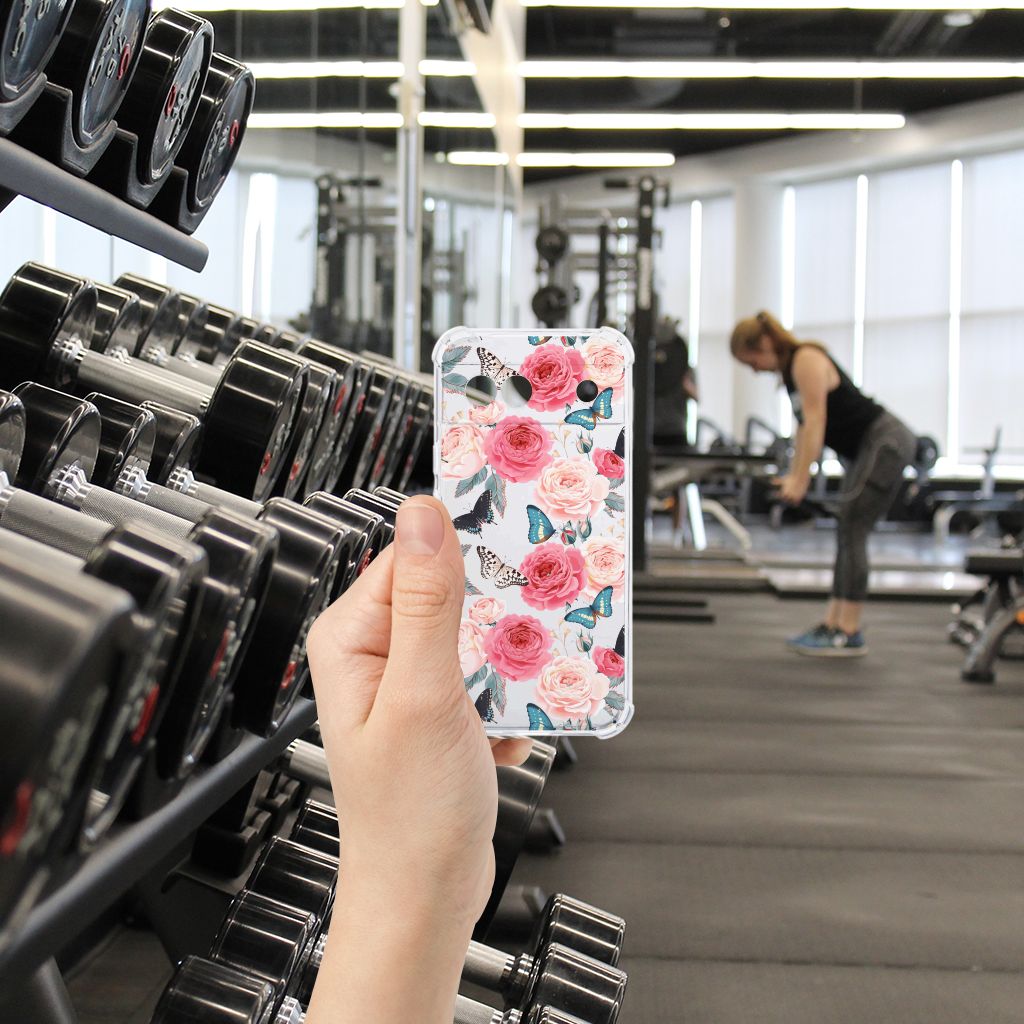 Google Pixel 8A Case Butterfly Roses design hand gym
