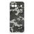 Google Pixel 8A Doorzichtige Silicone Hoesje Army Light camouflage design achterkant