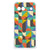 Google Pixel 8A Doorzichtige Silicone Hoesje Funky Retro achterkant design