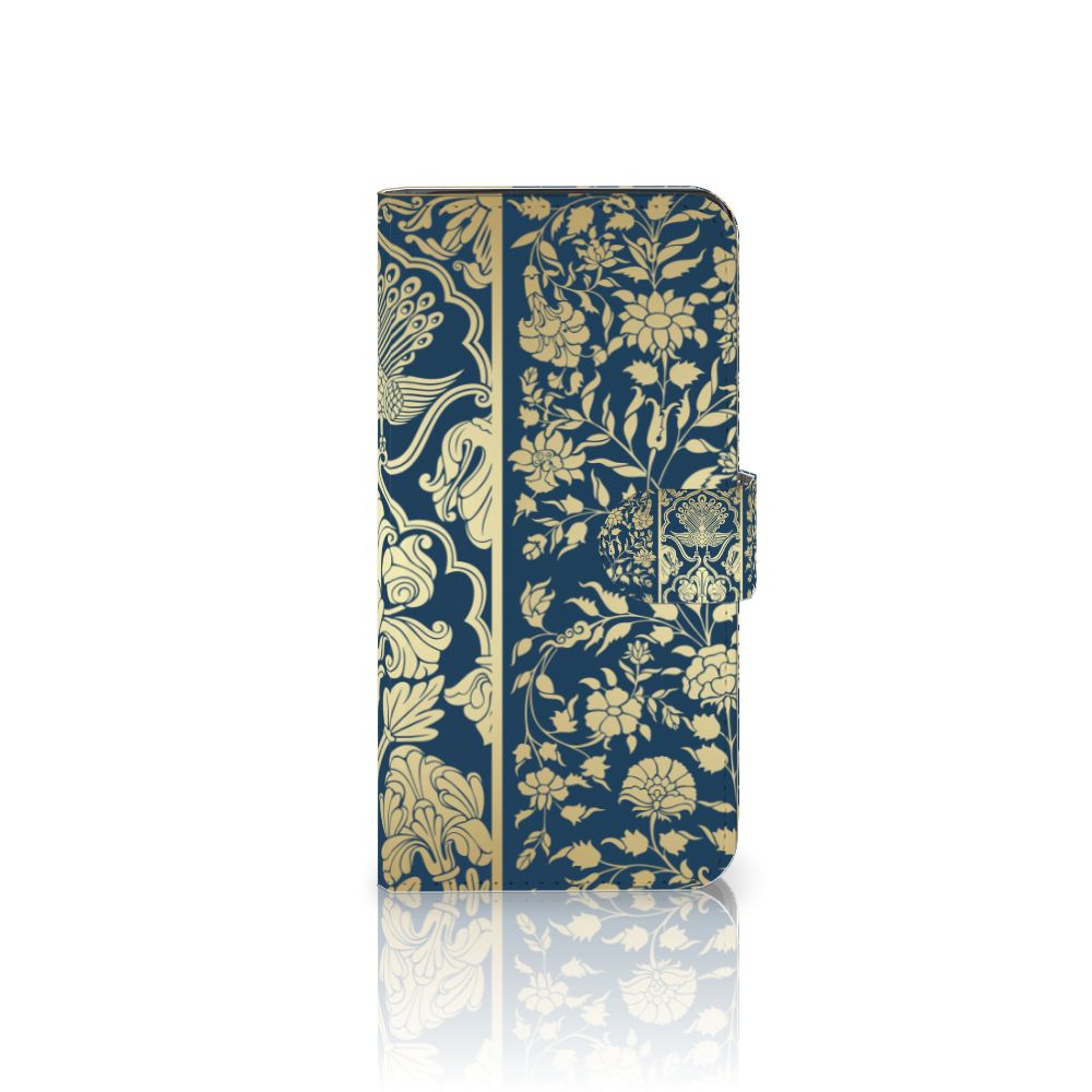 Google Pixel 8A Hoesje Beige Flowers design hoesje voorkant