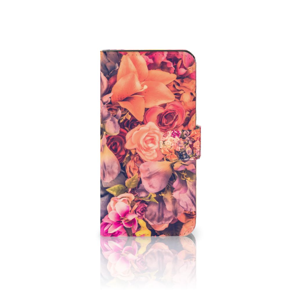 Google Pixel 8A Hoesje Bosje Bloemen boekhoesje bloemdesign voorkant