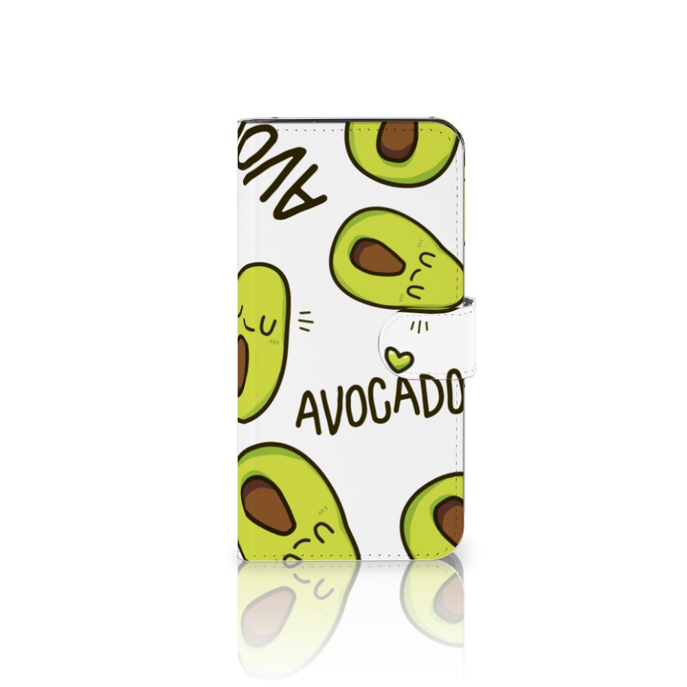 Google Pixel 8A Leuk Hoesje Avocado Singing hoesje avocado design voorkant