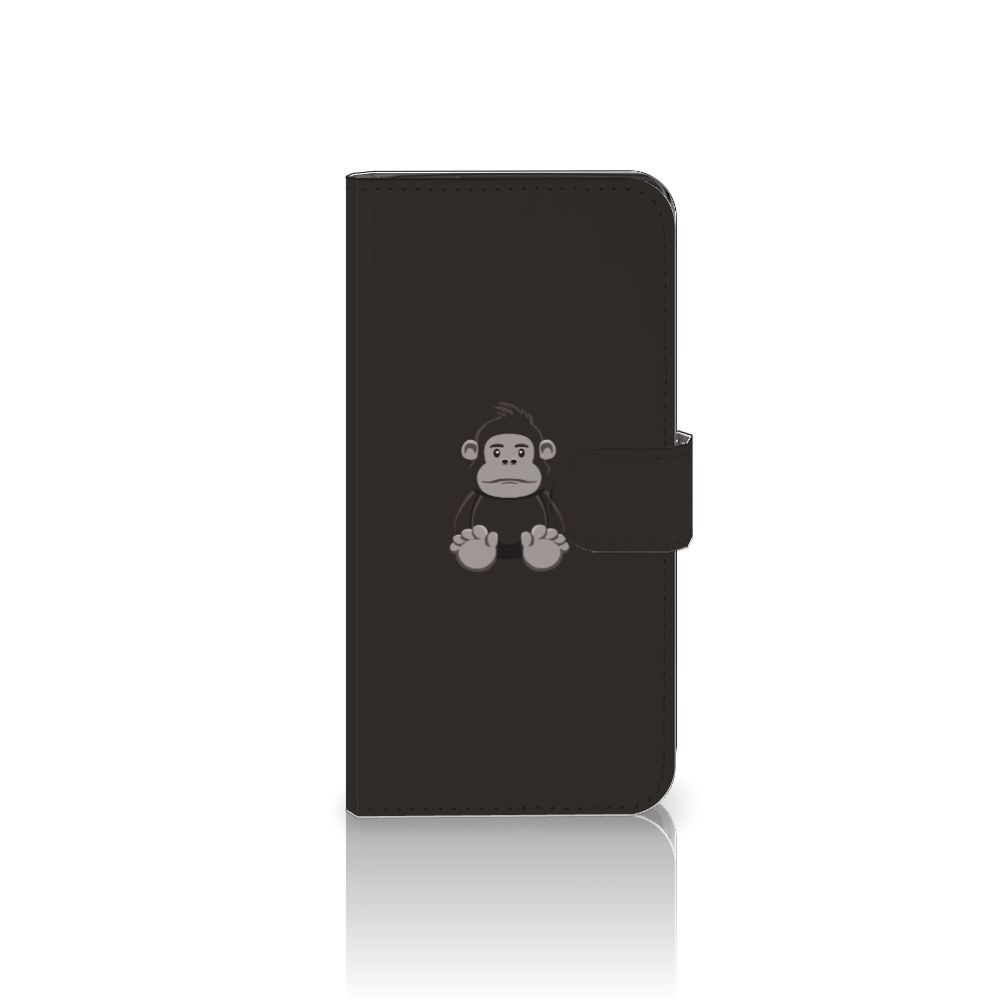 Google Pixel 8A Leuk Hoesje Gorilla telefoonhoesje gorilla design voorkant