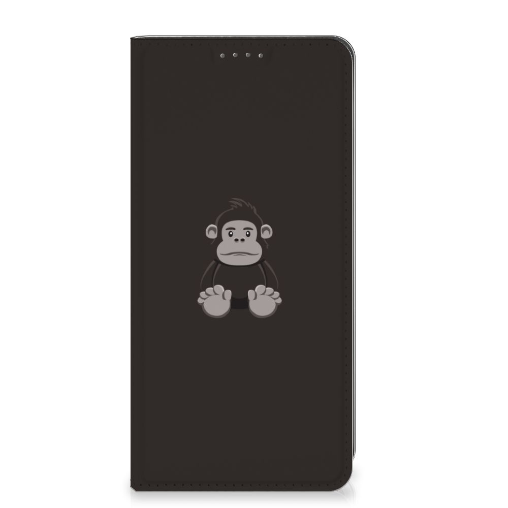 Google Pixel 8A Magnet Case Gorilla design voorkant