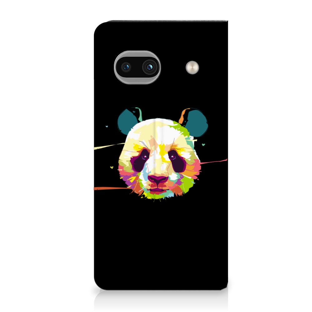 Google Pixel 8A Magnet Case Panda Color voorkant