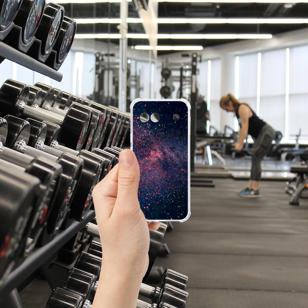 Google Pixel 8A Shockproof Case Stars telefoonhoesje sterren ontwerp hand gym