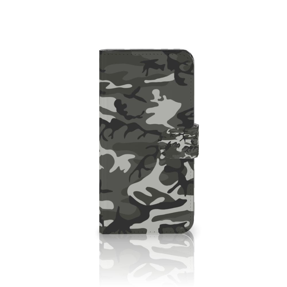 Google Pixel 8A Telefoon Hoesje Army Light Telefoonhoesje Army Light Camouflage voorkant