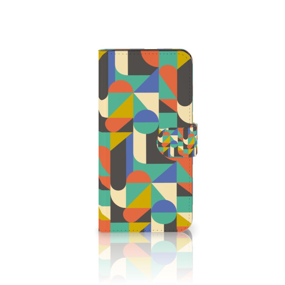 Google Pixel 8A Telefoon Hoesje Funky Retro telefoonhoesje funky retro voorkant