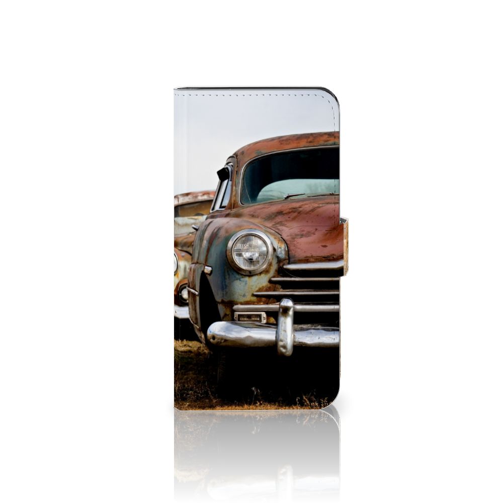 Google Pixel 8A Telefoonhoesje met foto Vintage Auto vintage auto voorkant