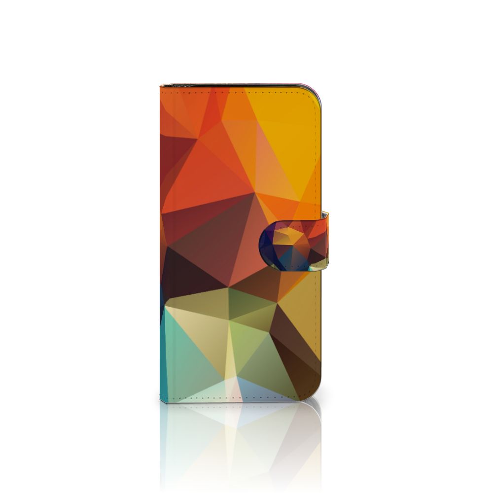 Google Pixel 9 | 9 Pro Book Case Polygon Color geometrisch design voorkant
