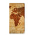 Google Pixel 9 | 9 Pro Book Cover Wereldkaart wereldkaart beige bruin voorkant