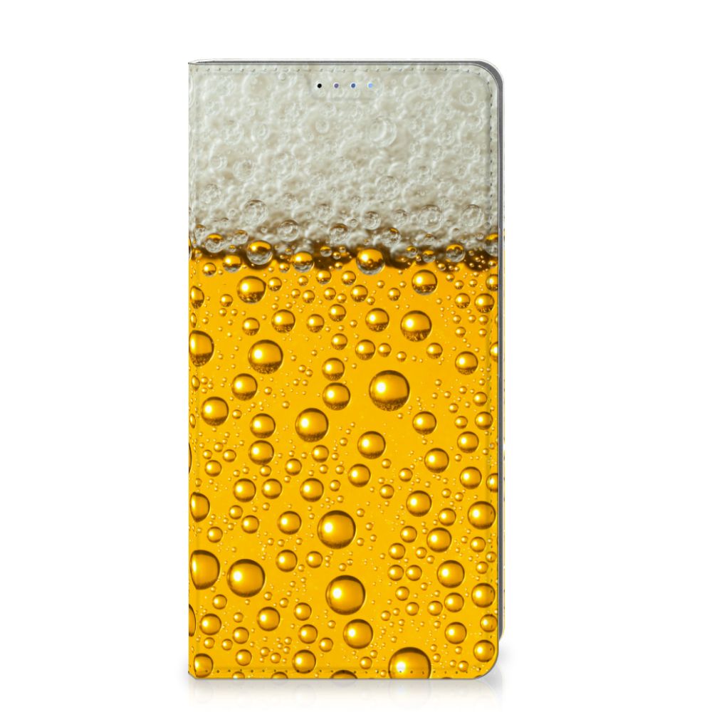 Google Pixel 9 | 9 Pro Flip Style Cover Bier bierprint voorkant