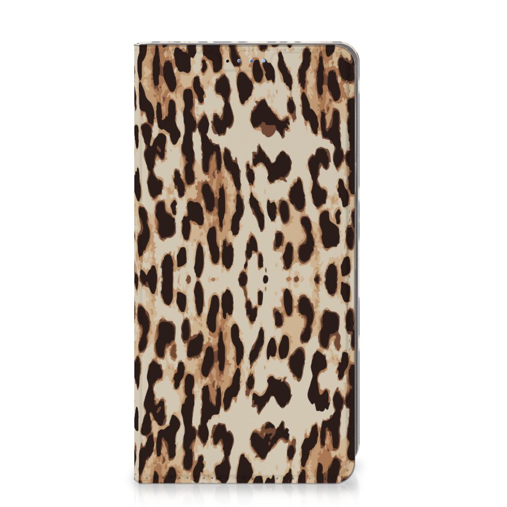 Google Pixel 9 | 9 Pro Hoesje maken Leopard hoes design luipaardprint vooraan