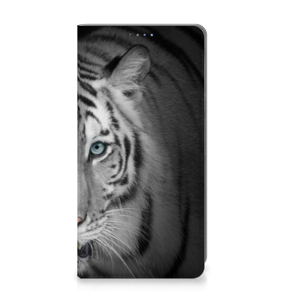 Google Pixel 9 | 9 Pro Hoesje maken Tijger hoesje witte tijger design voorkant