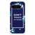 Google Pixel 9 | 9 Pro Silicone-hoesje Flowers Blue DTMP telefoonhoesje bloemen navy ontwerp