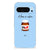 Google Pixel 9 | 9 Pro Siliconen Case Nut Home blauw ontwerp jar