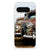 Google Pixel 9 | 9 Pro Siliconen Hoesje met foto Vintage Auto vintage auto design close-up